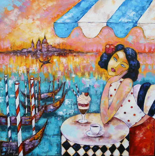 Bella Venice II Obraz kolorowy, olejny Bella Venice II Anna wach